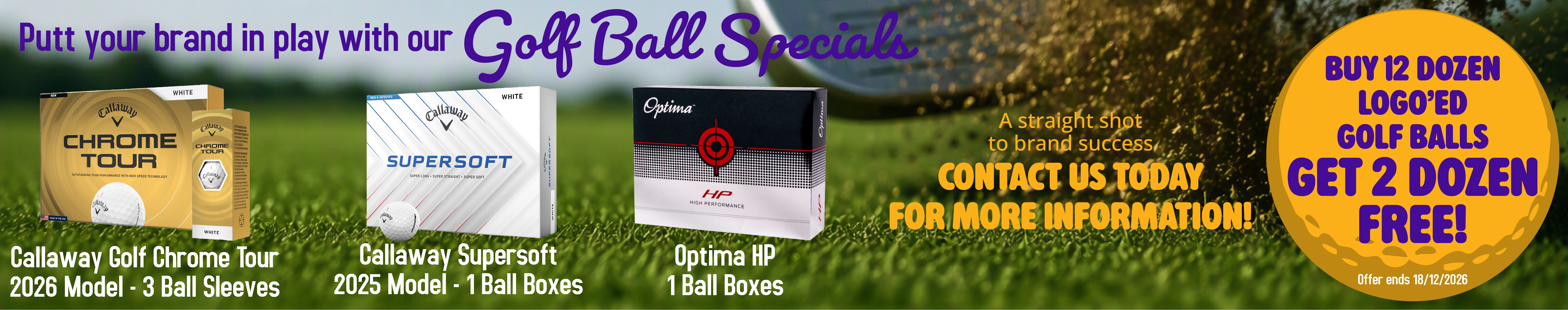 Golf Ball Special